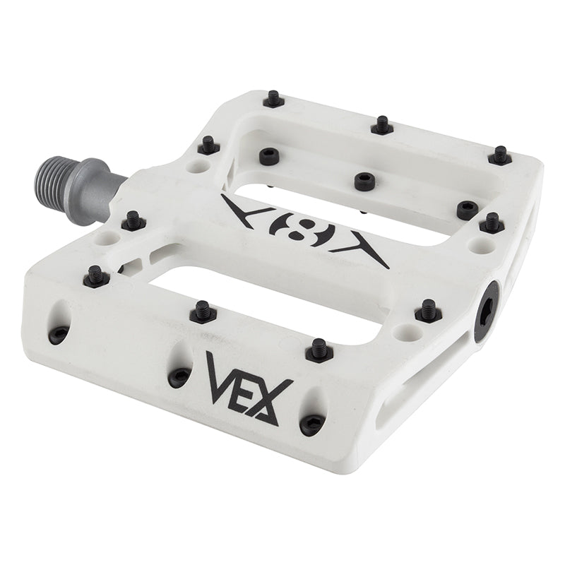 Origin8 Pedals Vex Platform in White #410066, bixbybicycles.com