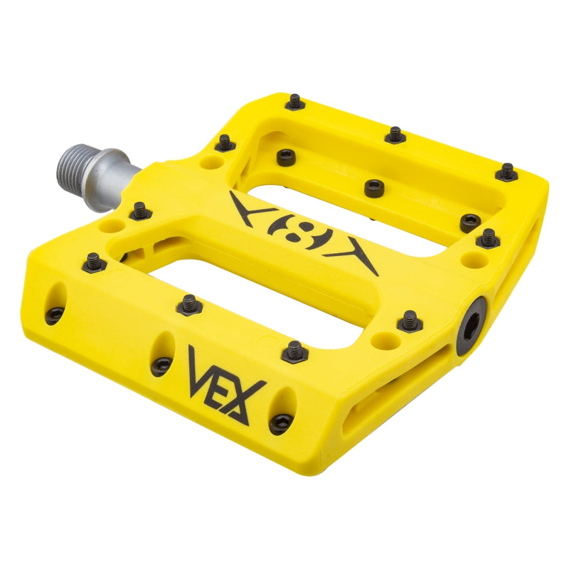 Origin8 Pedals Vex Platform in Yellow #4100199, bixbybicycles.com
