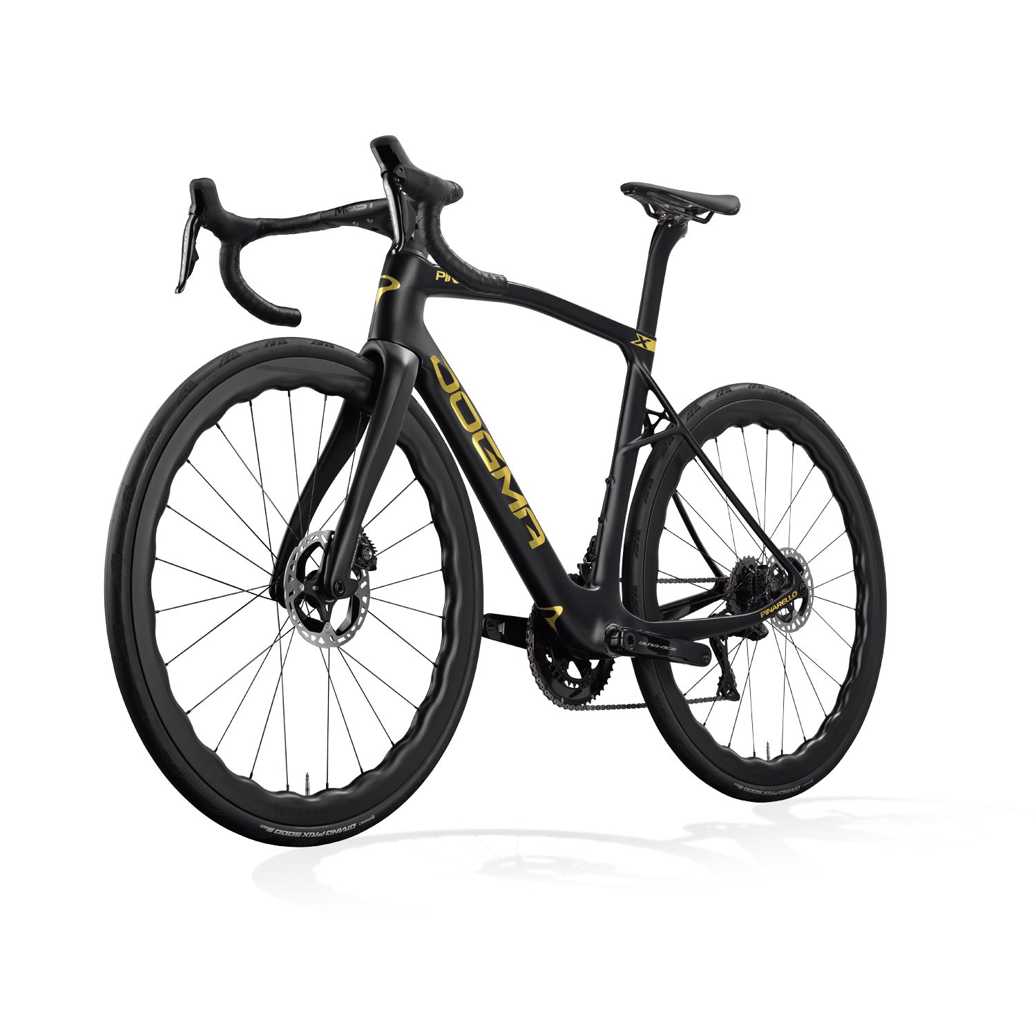 Pinarello Dogma X Dura Ace Di2 Black/Gold, bicbybicycles.com