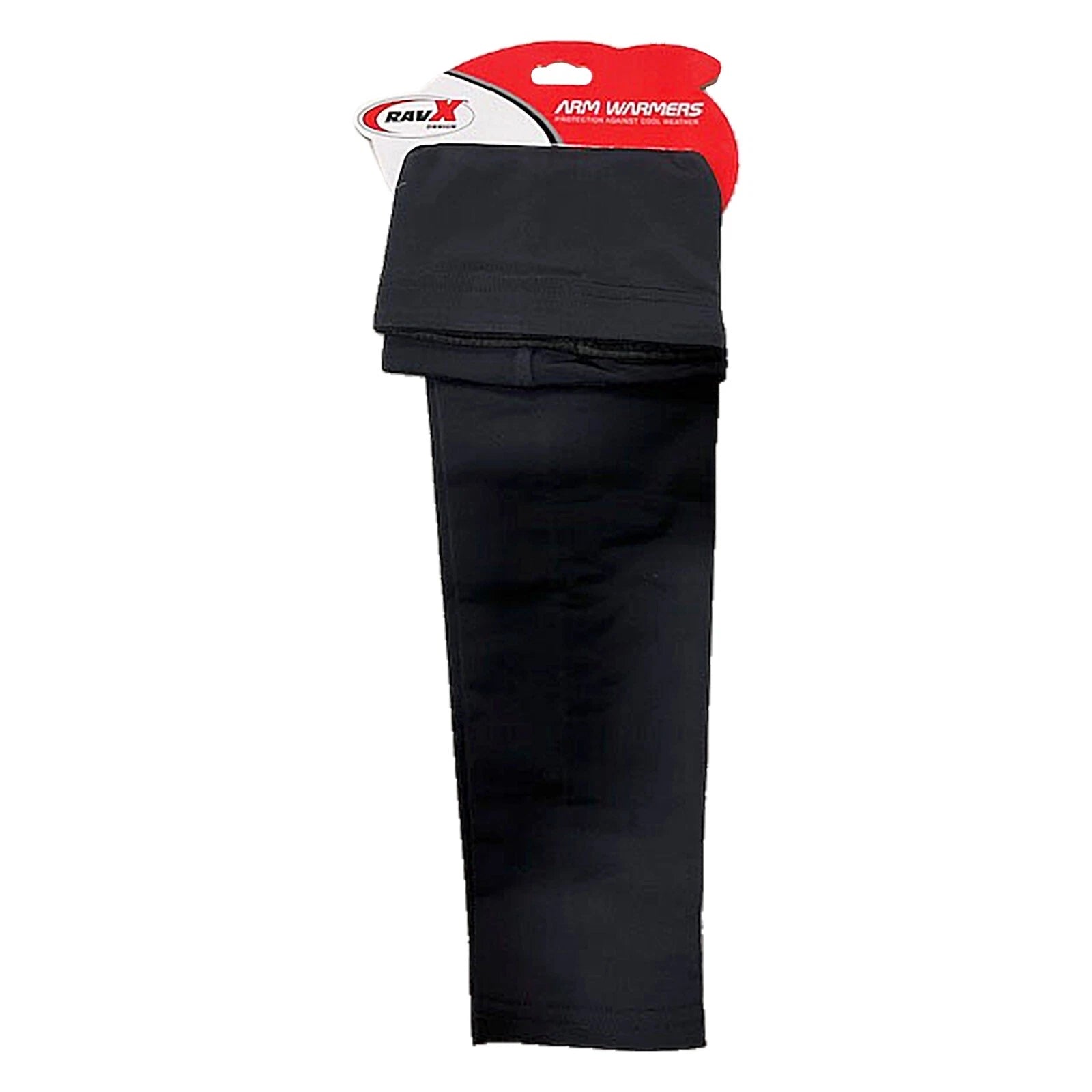 RAV-X, Arm Warmers, Unisex, Size M/L Black, bixbybicycles.com