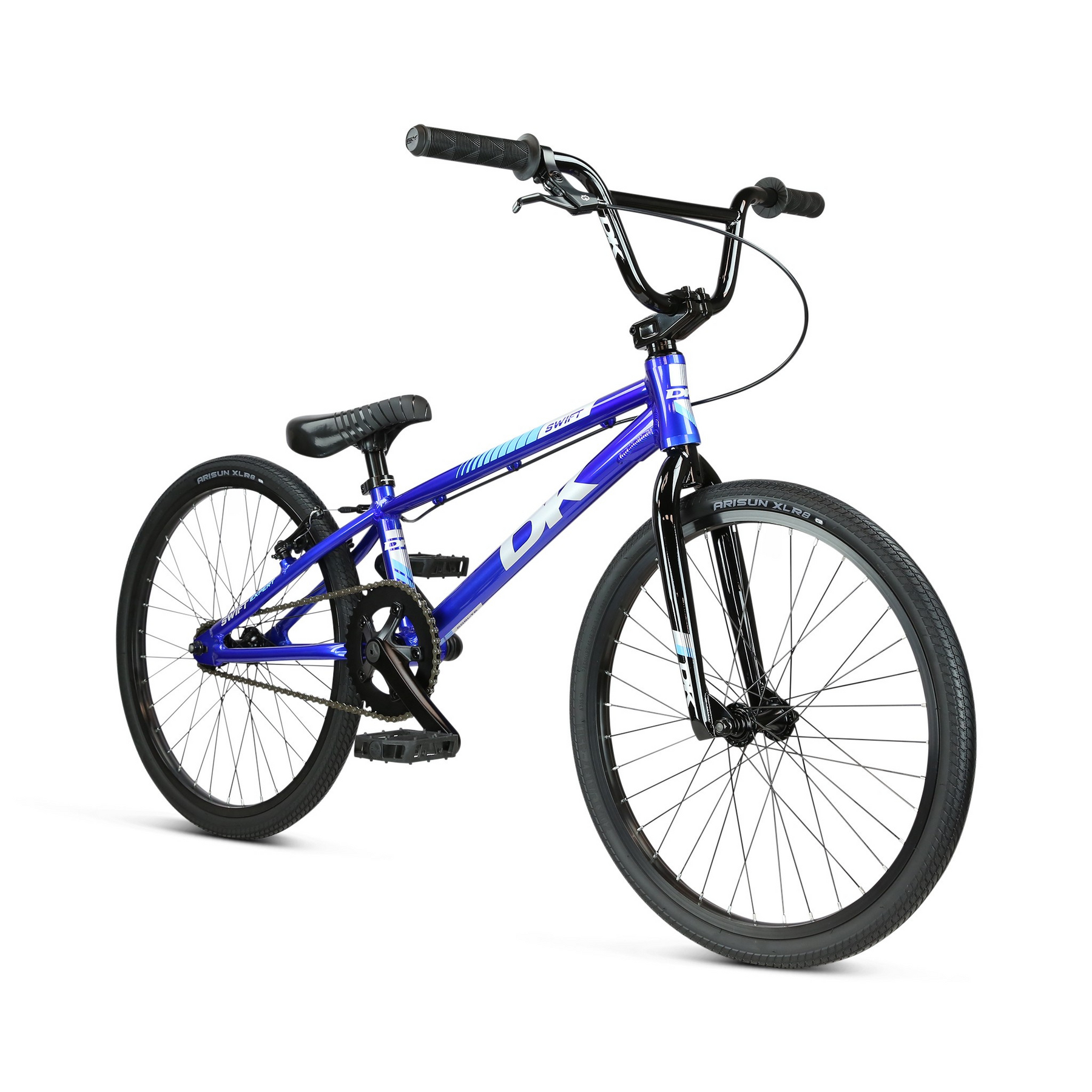 DK Swift 20" Pro BMX Bike - Blue, bixbybicycles.com