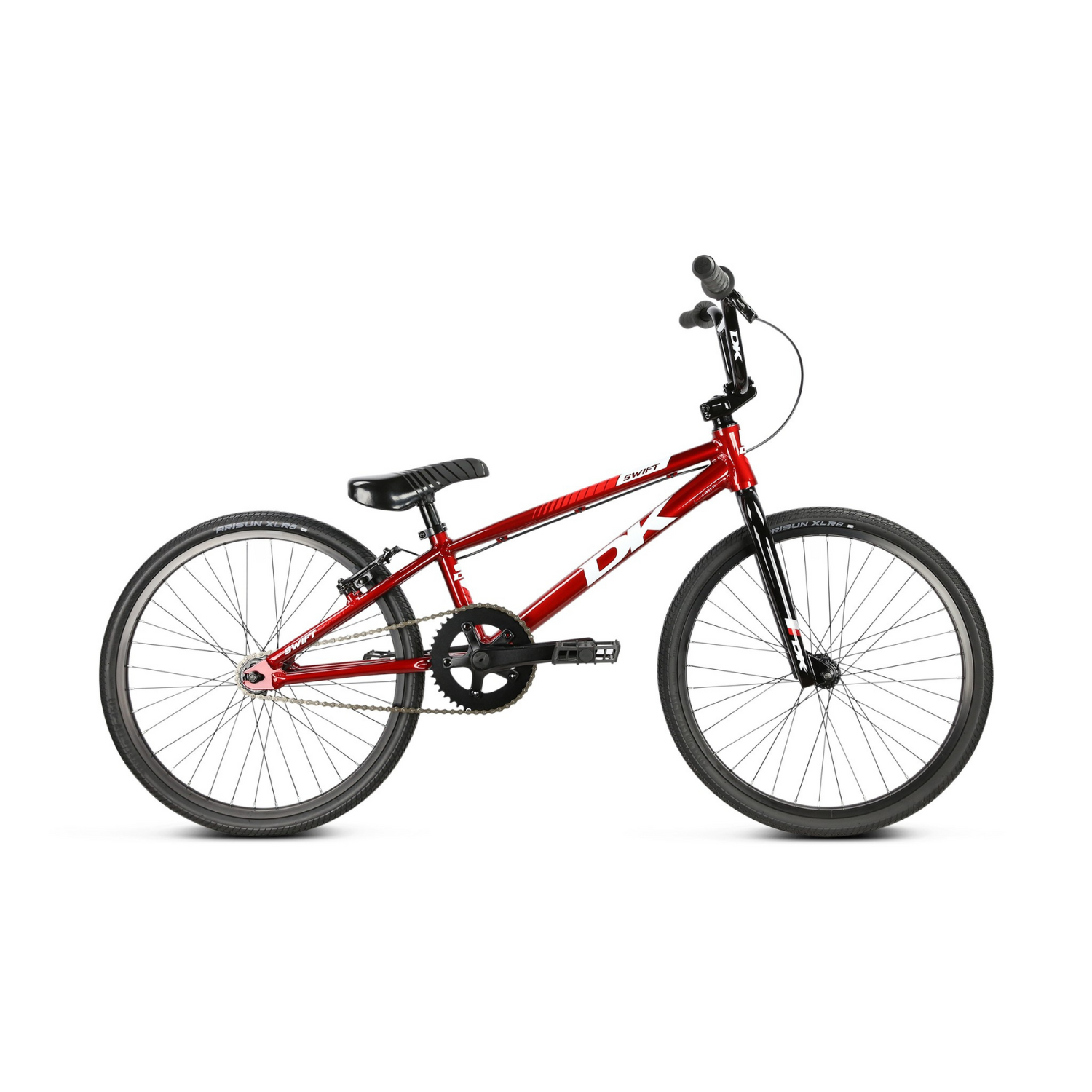 DK Swift 20" Expert BMX Race Bike - Red, bicbybicycles.com