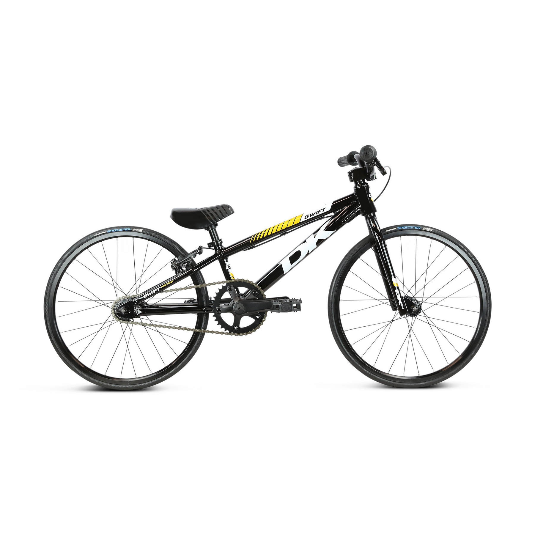DK Swift Micro 18" BMX Race Bike - Black, biccbybicycles.com