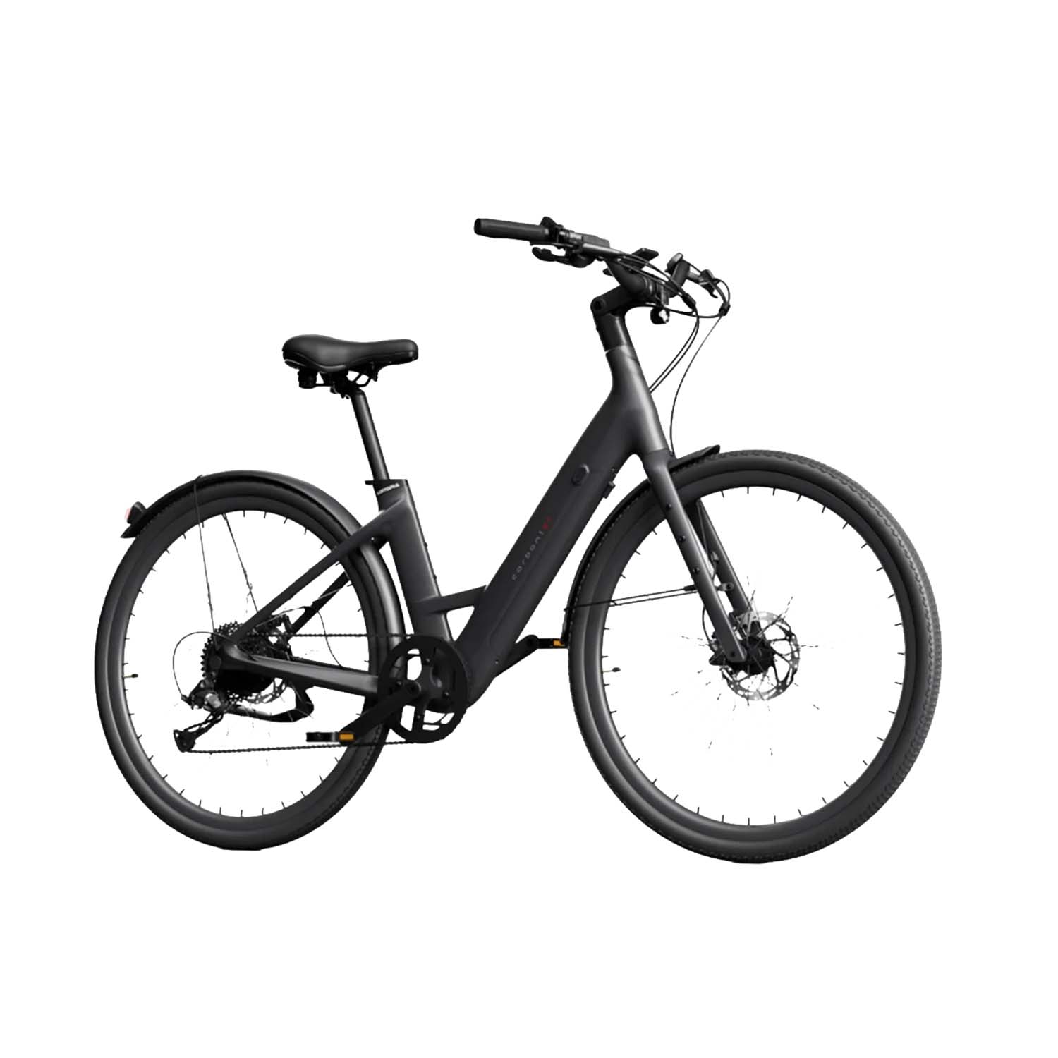 Urtopia Carbon Classic, with Throttle, 2026, Step Thru, Black, bixbybicycles.com