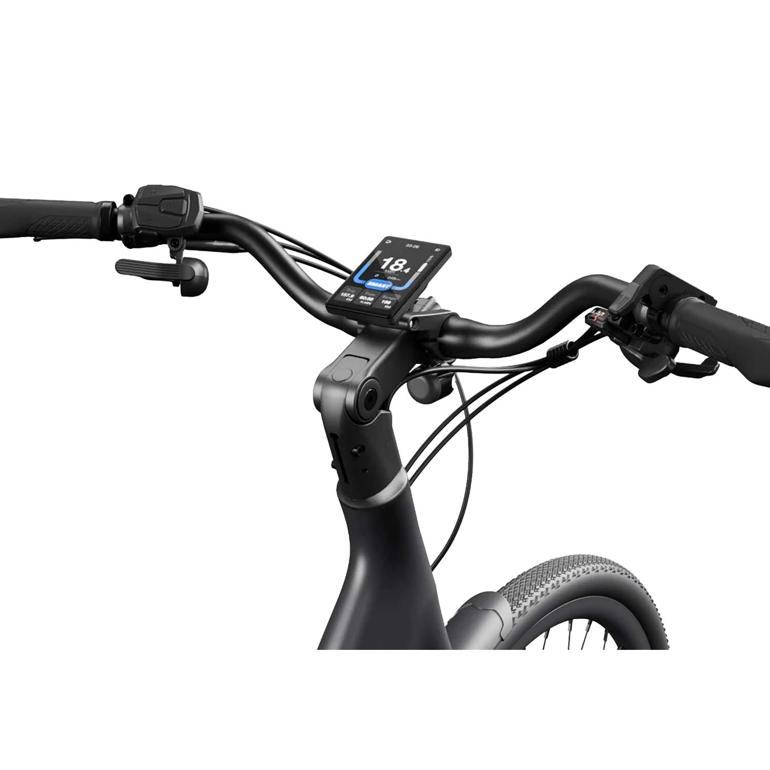 Urtopia Carbon Classic, with Throttle, 2026, Step Thru, Black, bixbybicycles.com