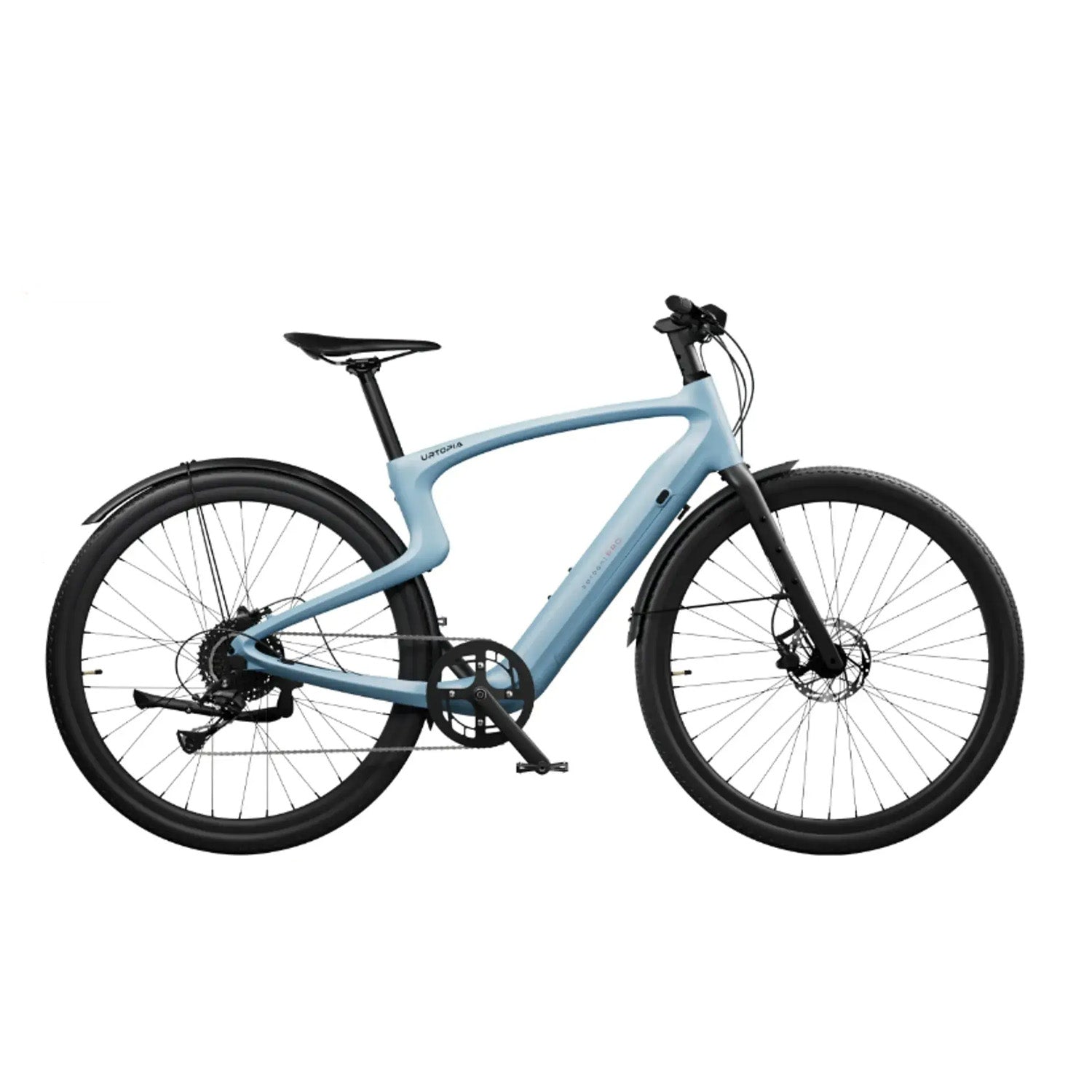Urtopia Carbon 1 Pro, High Step, Blue Medium – Bixby Bicycles