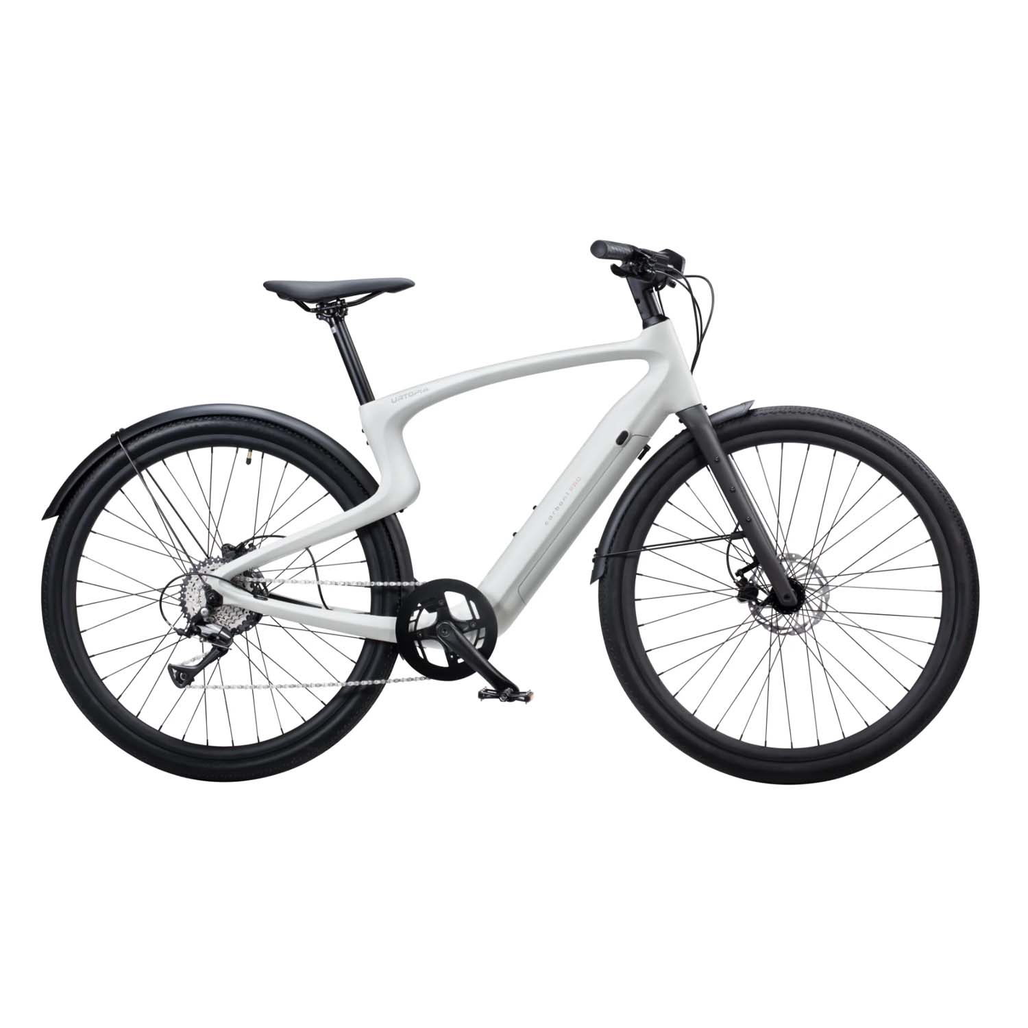 Urtopia Carbon 1 Pro, High Step, Creme / White – Bixby Bicycles