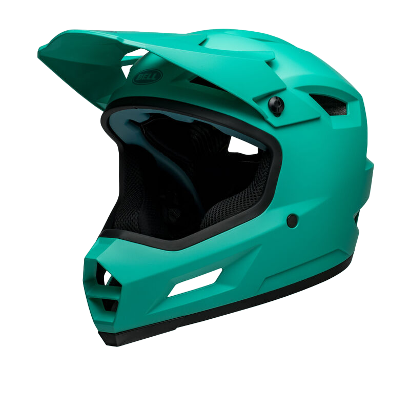 Bell Sanction 2 Full Face Helmet - Matt Turquoise, bixbybicycles.com
