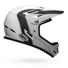Bell Sanction Helmet side - Matte Black/White, Bixby Bicycles, bixbybicycles.com
