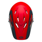 Bell Sanction Helmet - Matte Crimson/Slate Gray top, Bixby Bicycles, bixbybicycles.com
