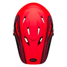 Bell Sanction Helmet - Matte Red/Black top, Bixby Bicycles, bixbybicycles.com