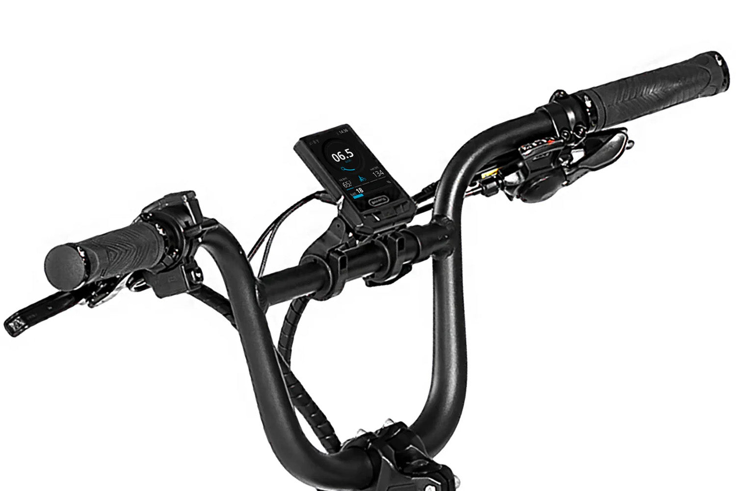 Big Sur sport E-Bike Color LCD Dislpay, bixbybicycles.com