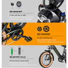 AIMA Big Sur Sport 20" Wheel Step Thru E-Bike, bixbybicycles.com