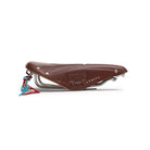 Brooks B17 Carved Leather Saddle - Antique Brown, bixbybicycles.com
