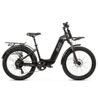 Buzz Cerana 2ST Commuter eBike, 24" Tire, Low Step, Black, bixbybicycles.com