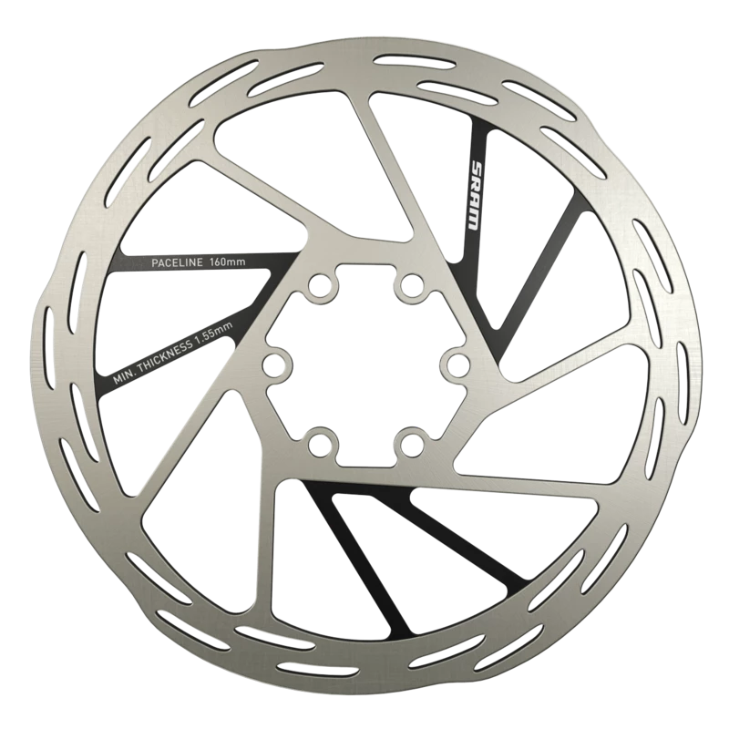 SRAM Paceline Brake Disc Rotor, 160 Rounded, CLRX 160, bixbybicycles.com