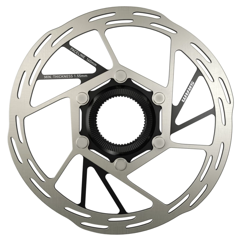 SRAM Paceline Brake Disc Rotor, 160 Rounded, CLRX 160, bixbybicycles.com