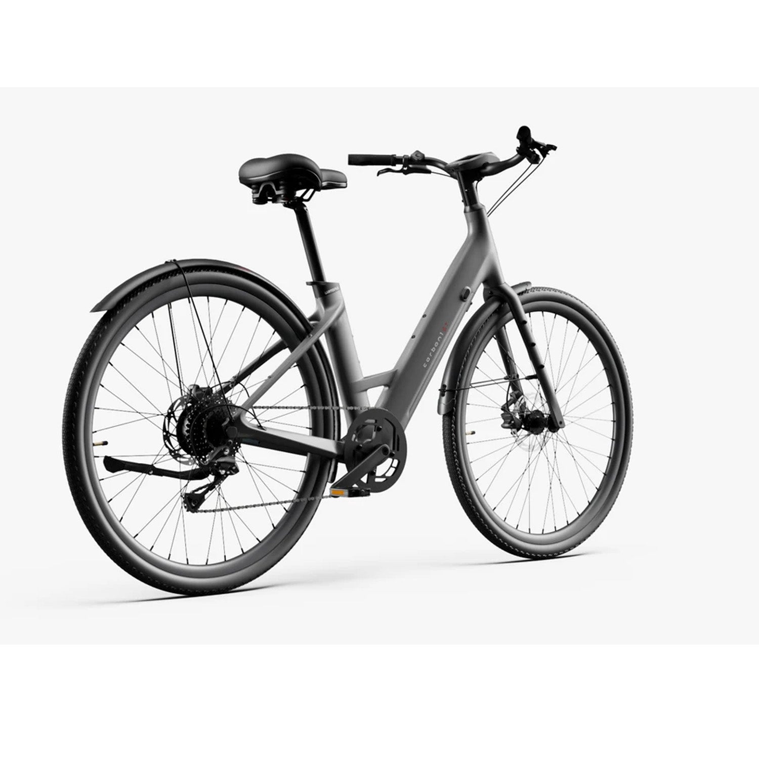 Urtopia Carbon 1 Pro, Step-Thru E-Bike, Charcoal Grey, bixbybicycles.com