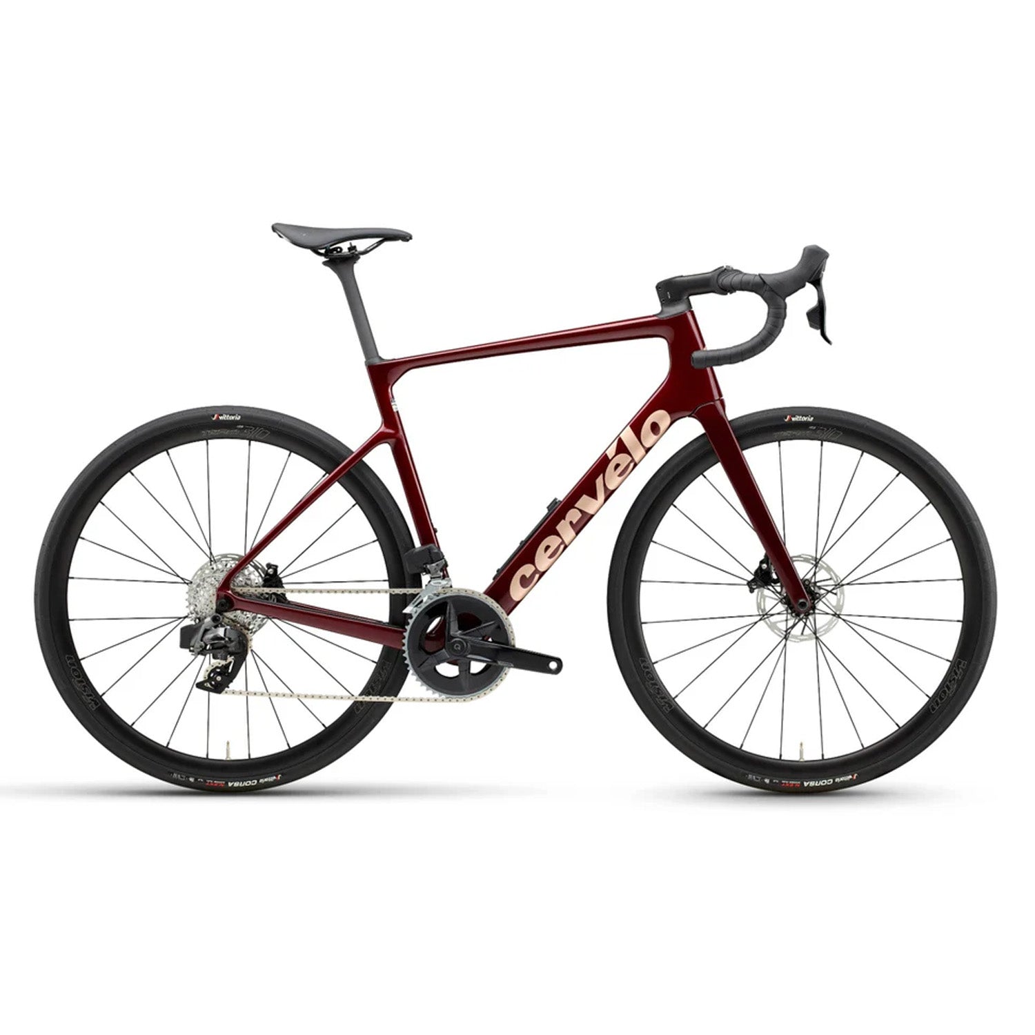 Cervélo Caledonia-5 Rival AXS, 12-Speed, 2025, Carmine, bixbybicycles.com