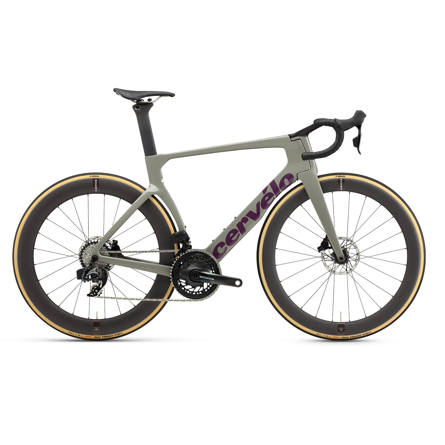 Cervélo S5 FORCE ETAP AXS, 2025 (Charcoal) - 54cm, Bixbybicycles.com