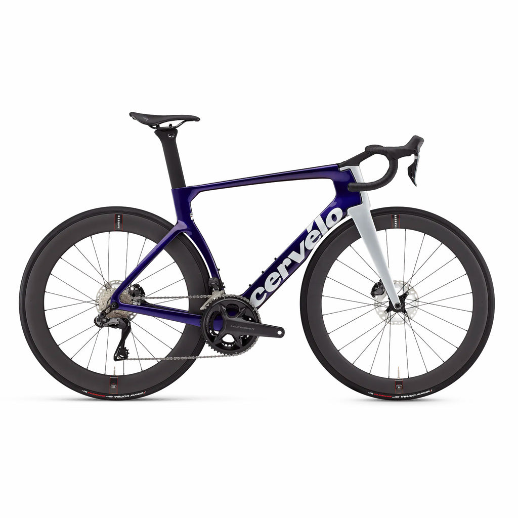 Cervélo S5 Ultegra Di2, 2023 (Sapphire Ice) - 56cm, available at Bixby Bicycles