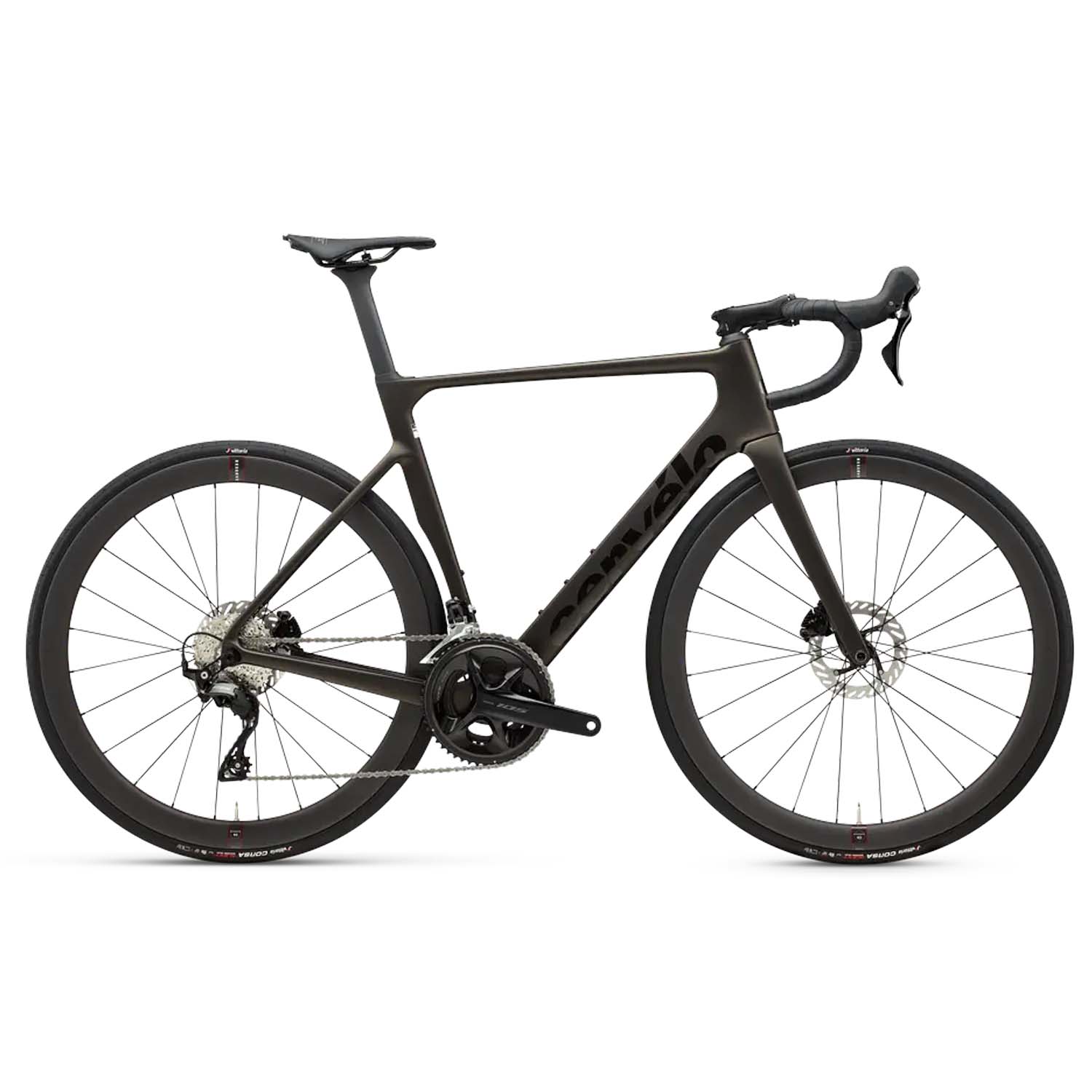2026 Cervélo Soloist 105 cable Race, Dark Slate, Carbon Wheels