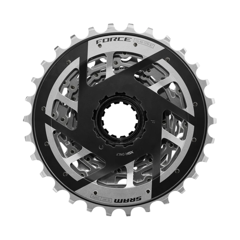 SRAM Force "E1" 10-33T, 12 Speed CS-XG-1270, bixbybicycles.com