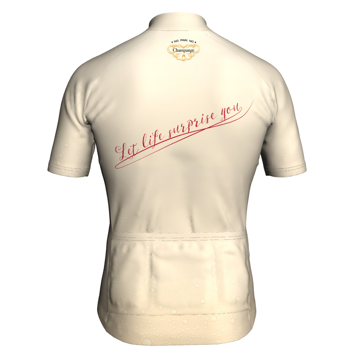 No Pain, No Champagne Ladies Jersey – Relax Fit, bixbybicycles.com
