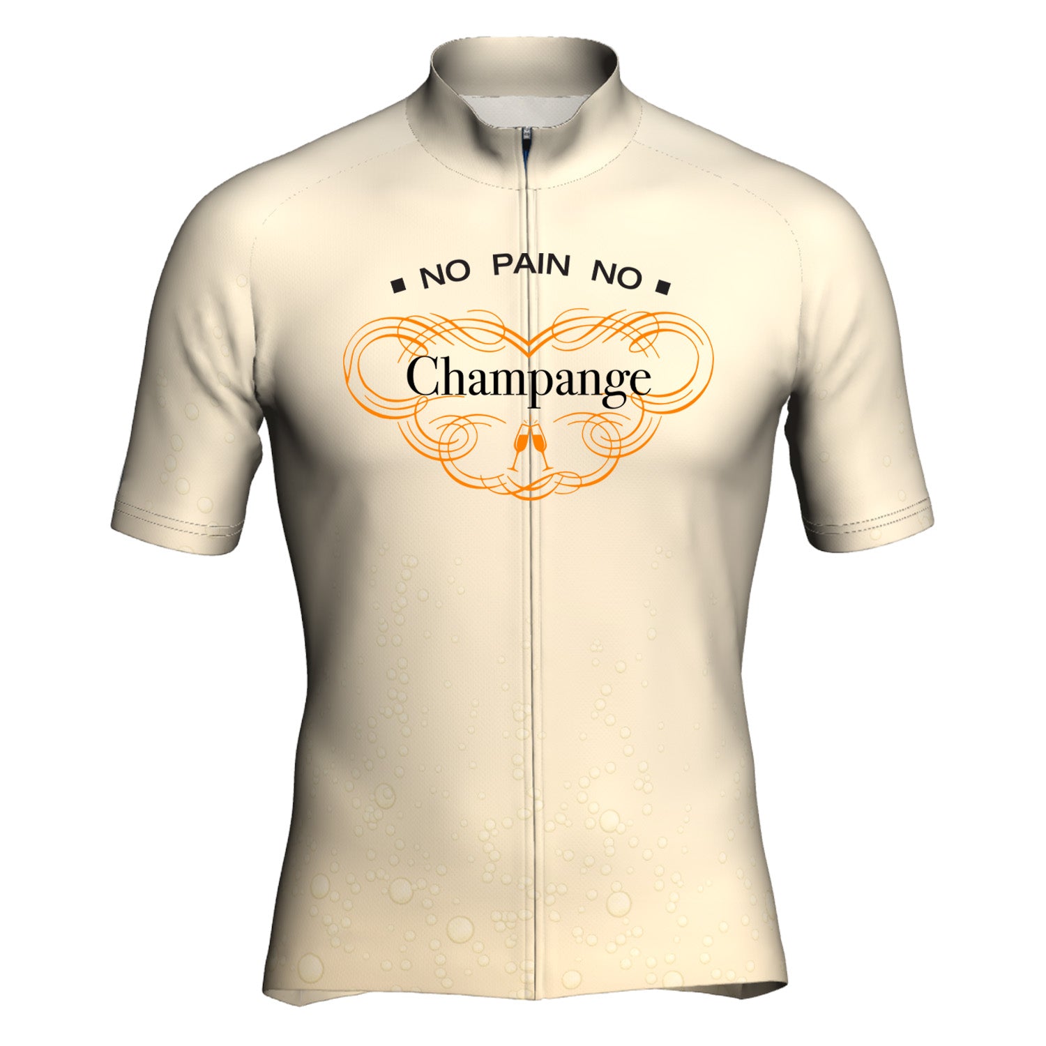 No Pain, No Champagne Ladies Jersey – Relax Fit, bixbybicycles.com