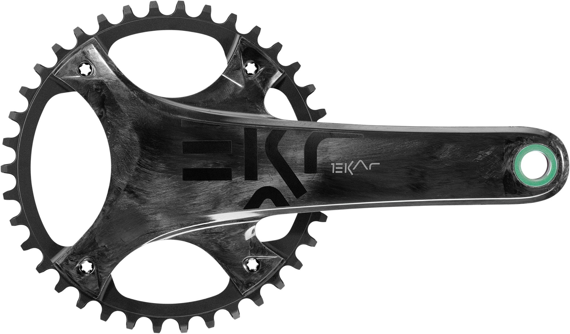 Campagnolo Ekar Carbon Crankset, 170mm, 38 tooth, 1 x13, bixbybicycles.com