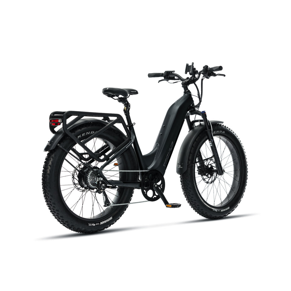 Troxus Explorer Plus iQ St EBIKE, 750 Watt, Black Matte, bixbybicycles.com