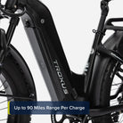 Troxus Explorer Plus iQ St EBIKE, 750 Watt, Black Matte, bixbybicycles.com