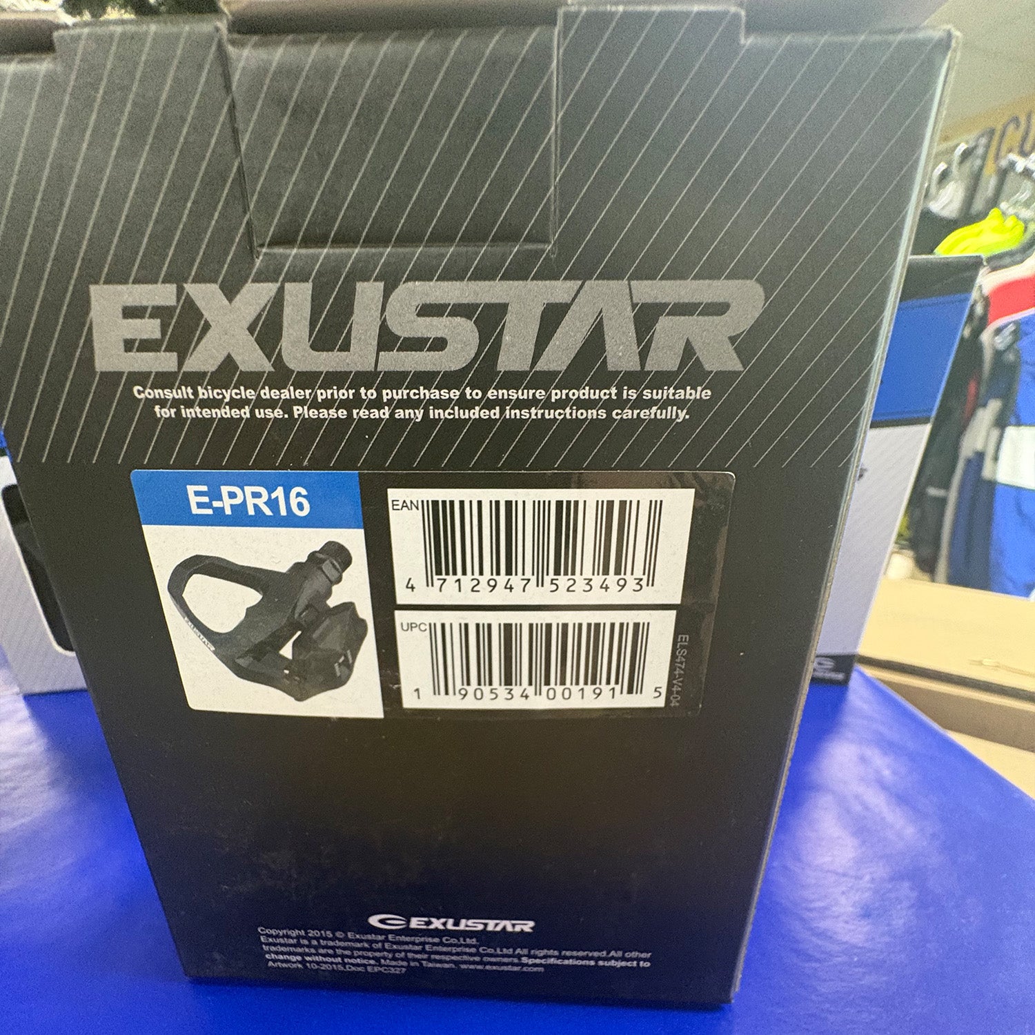 Exustar E-PR16 Alloy Clipless Keo, E-PR16-04. bixbybicycles.com