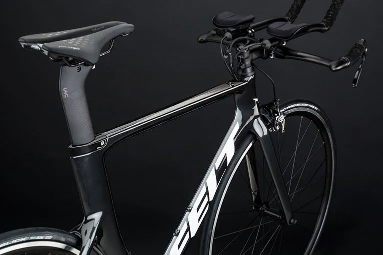 Felt Triathlon B Performance bicycle, close up, Bixby Bicycles, Oklahoma