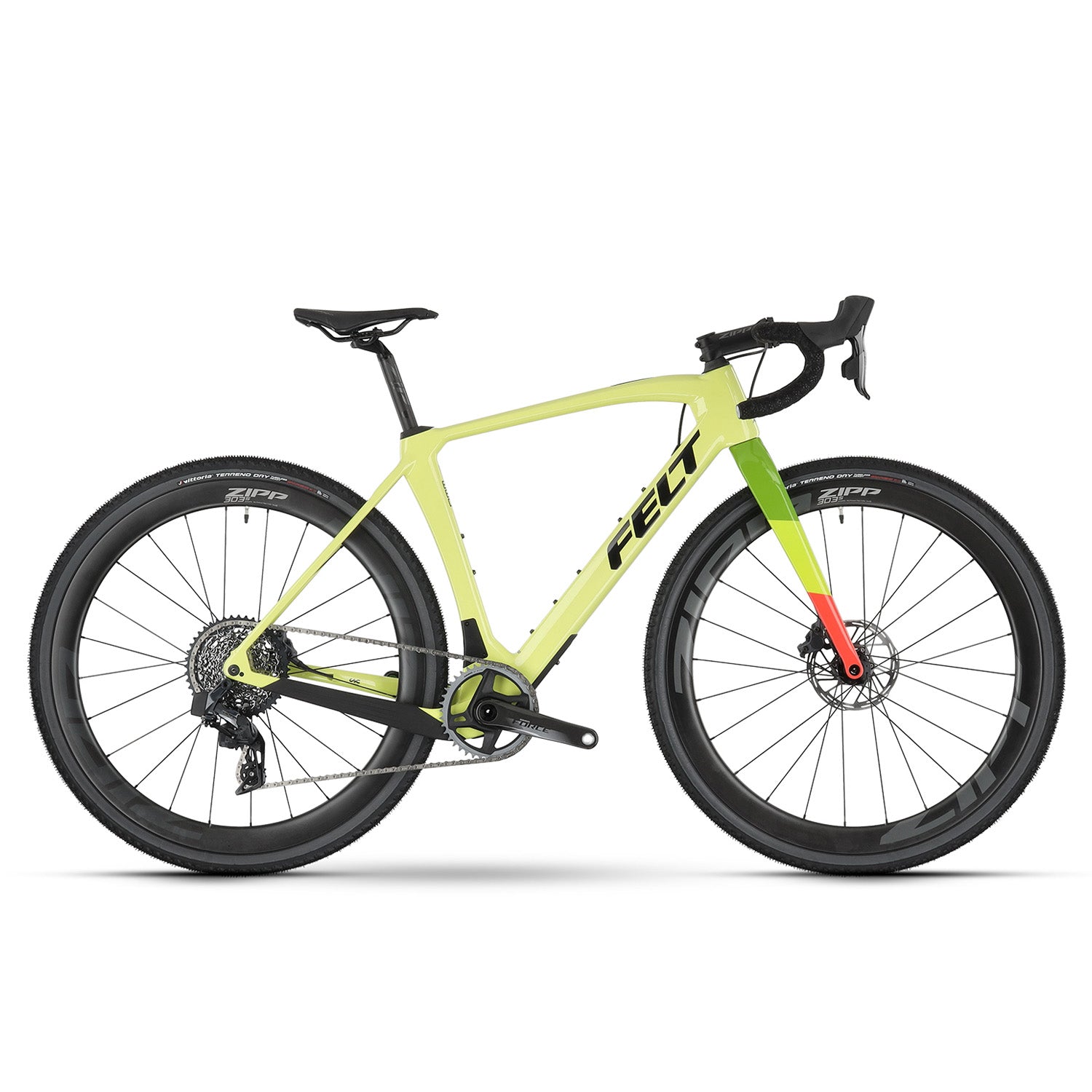 Felt Breed Advanced 12-Speed Force 1 ETAP AXS, 2025, Limelight, bixbybicycles.com