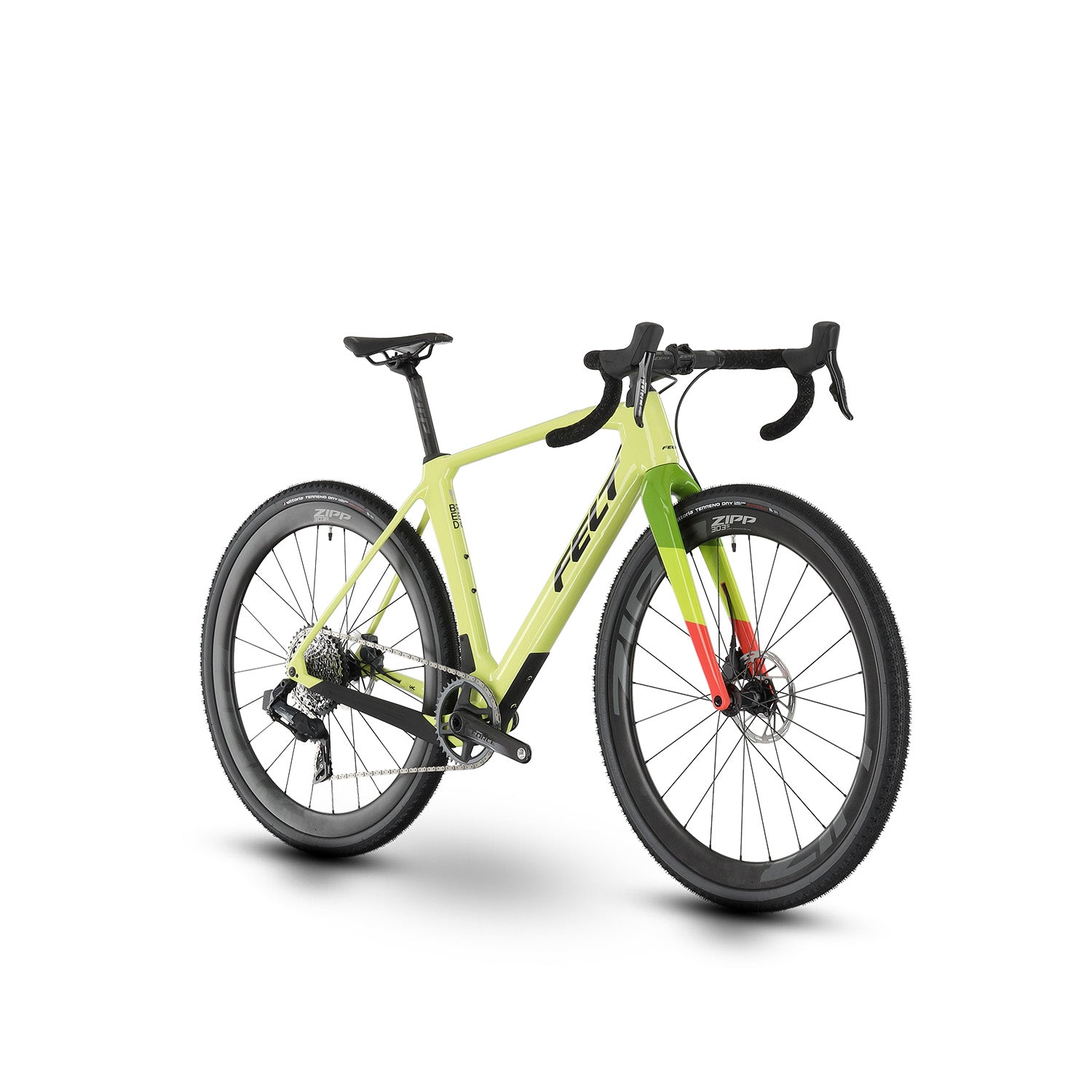 Felt Breed Advanced 12-Speed Force 1 ETAP AXS, 2025, Limelight, bixbybicycles.com