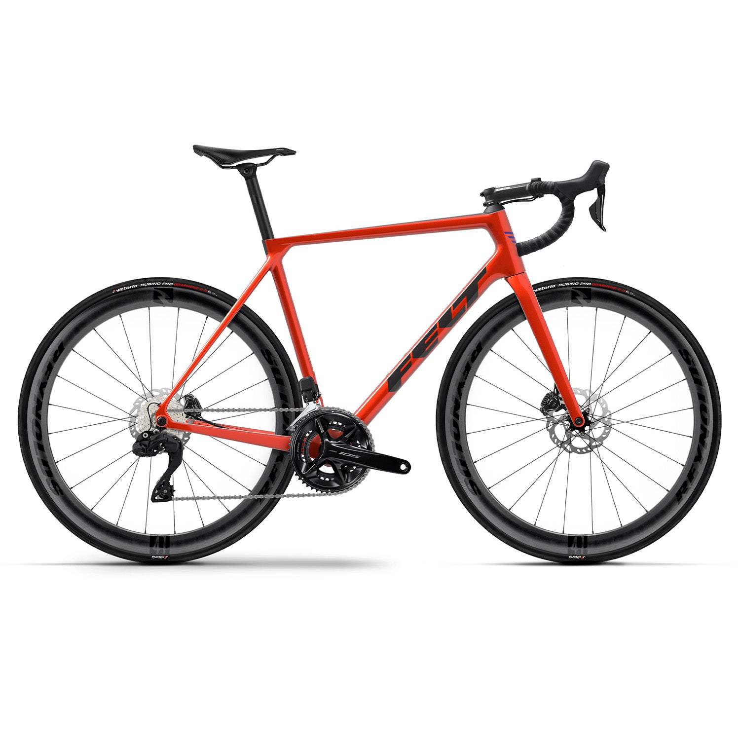Felt FR Advance 105 DI2, 2025 Road Bike, Fast Orange, 58cm, bixbybicycles.com