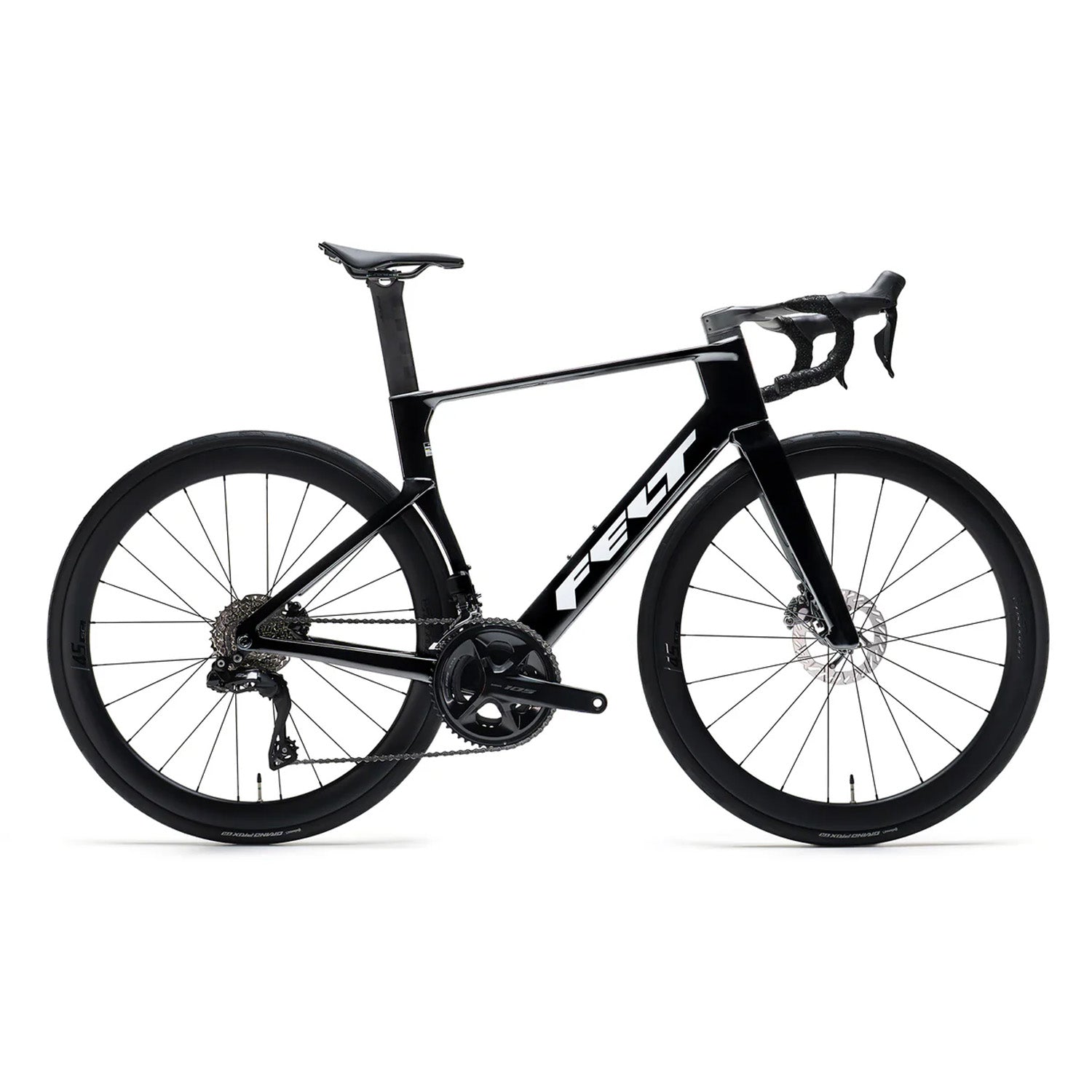 Felt Nexar | Race Shimano 105 Di2, Black, bicbybicycles.com