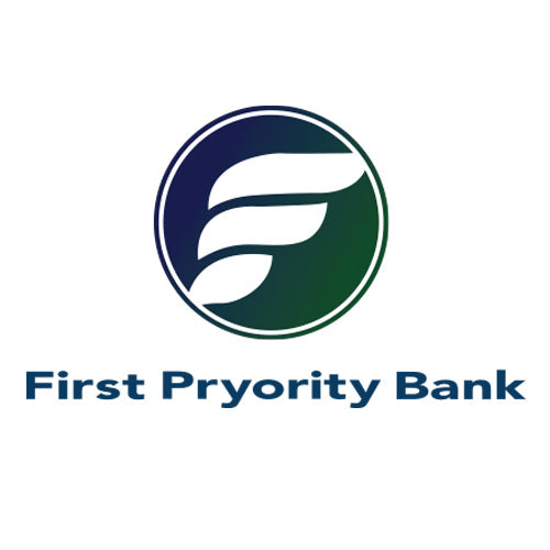First Priority Bank logo, sponsor of Big Wheel Rides