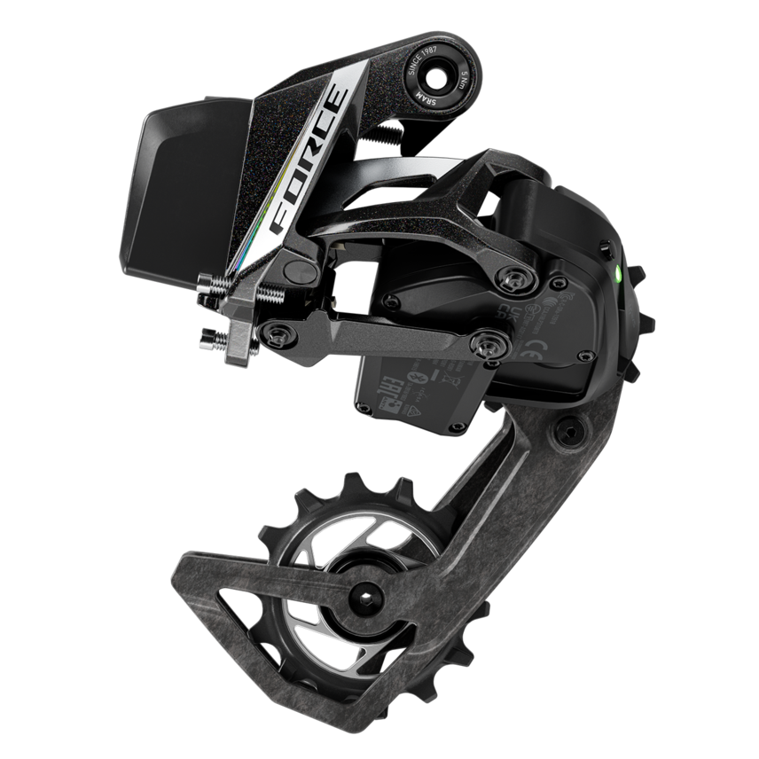 SRAM Force AXS "E1" Rear Derailleur, 12 Speed, Max Gear 36, bixbybicycles.com