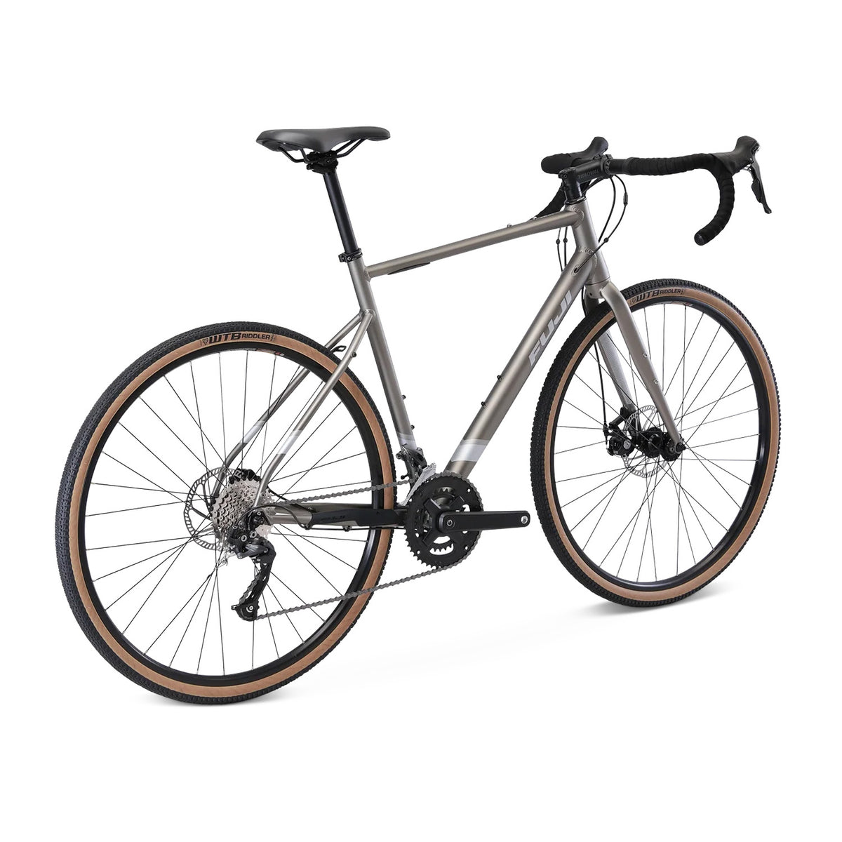Fuji Jari 2.5, Gravel Bike, 8 Speed Matte Pewter, bixbybicycles.com