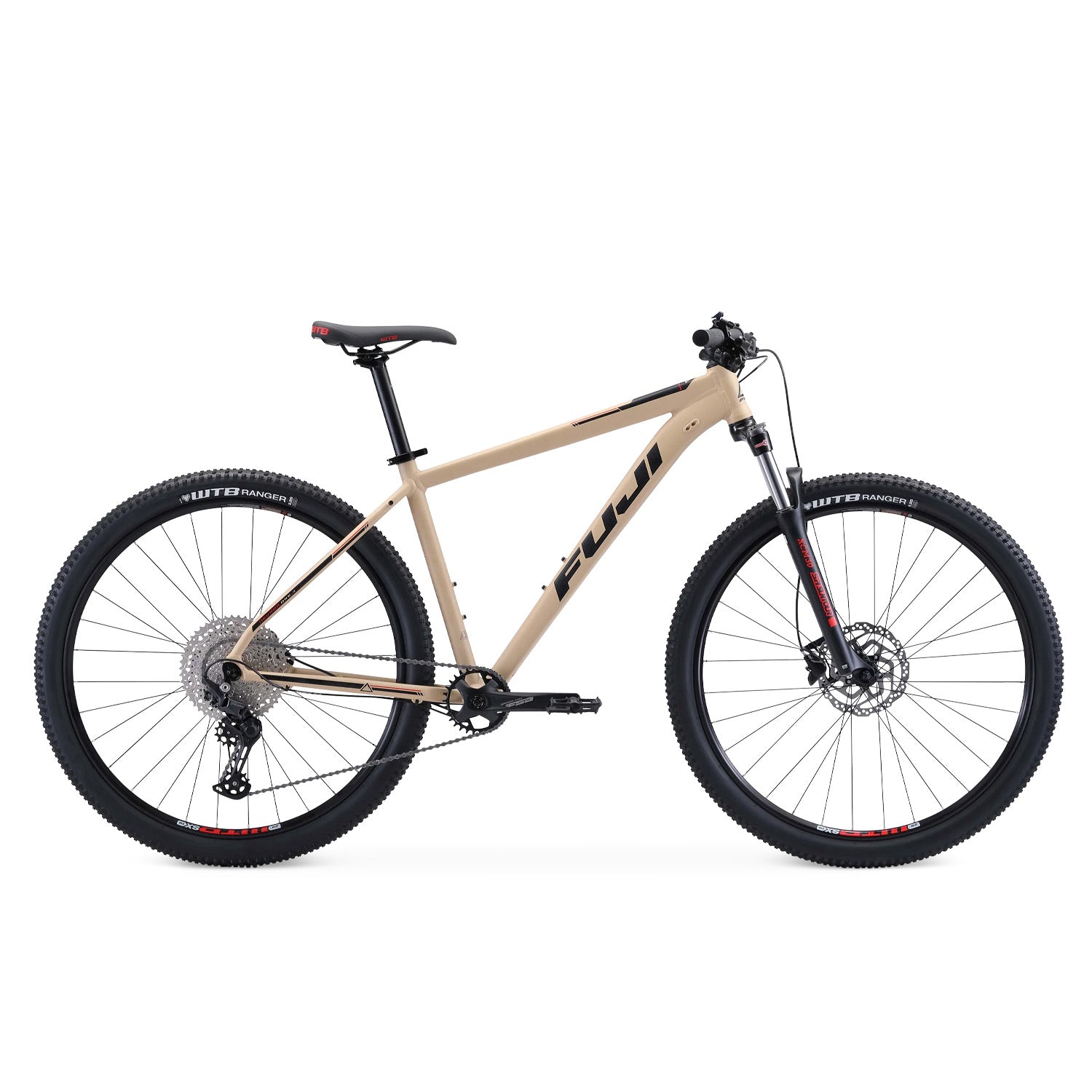 Fuji Nevada 1.3 Mountain Bike, 29" Wheels, Satin Sand 2024, Bixbybicycles.com