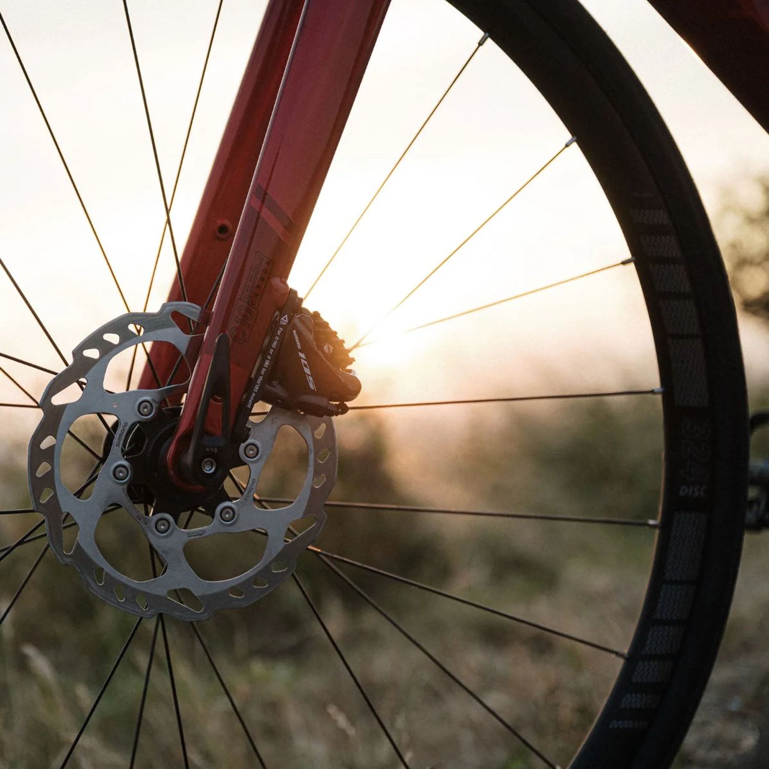 FUJI SL-A Disc 1.3, Metallic Red – Bixby Bicycles