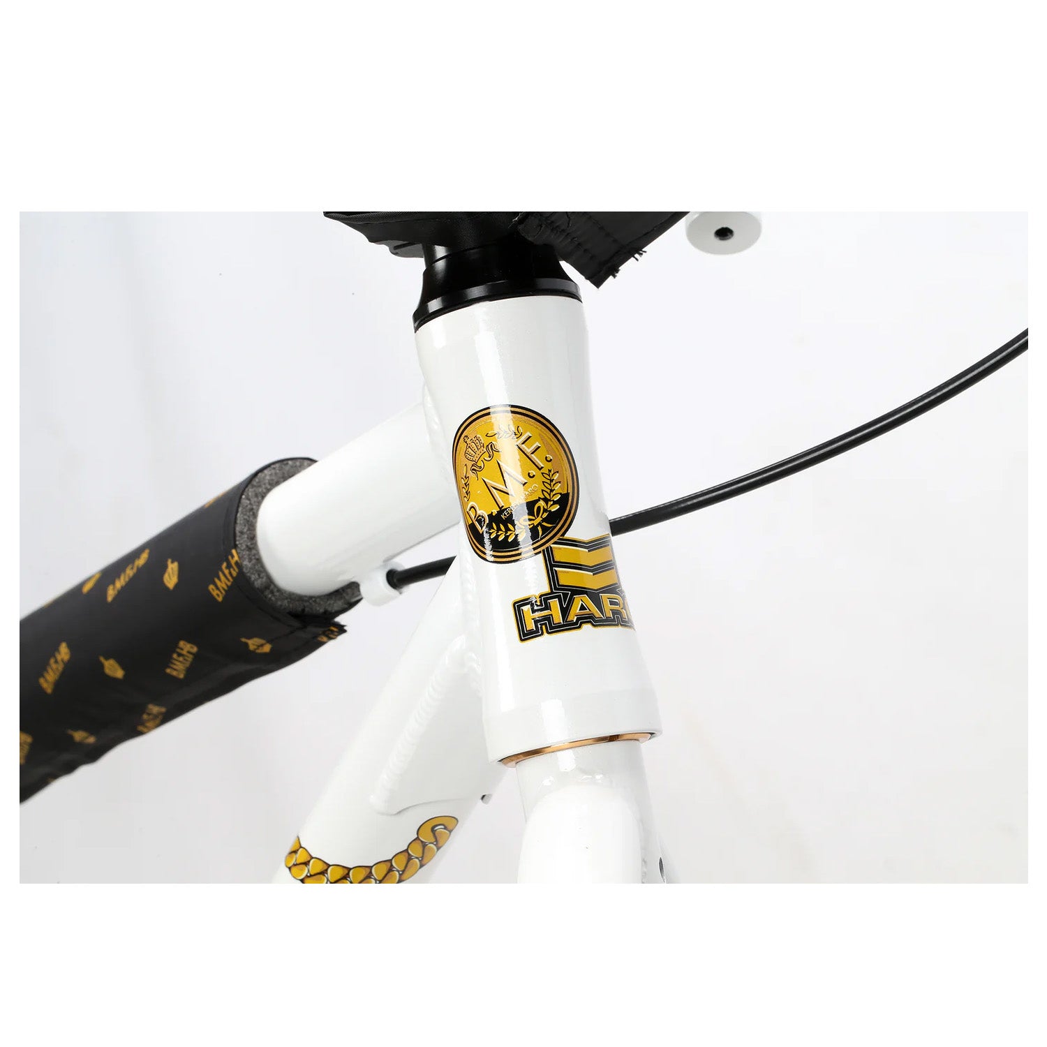 HARO BMF 26" BMX Pearl White, 2023, bixbybicycles.com
