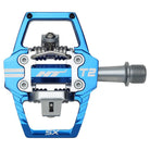 HT Components T2-SX Pedals, Clipless Platform Aluminum, Royal Blue, bixbybicycles.com