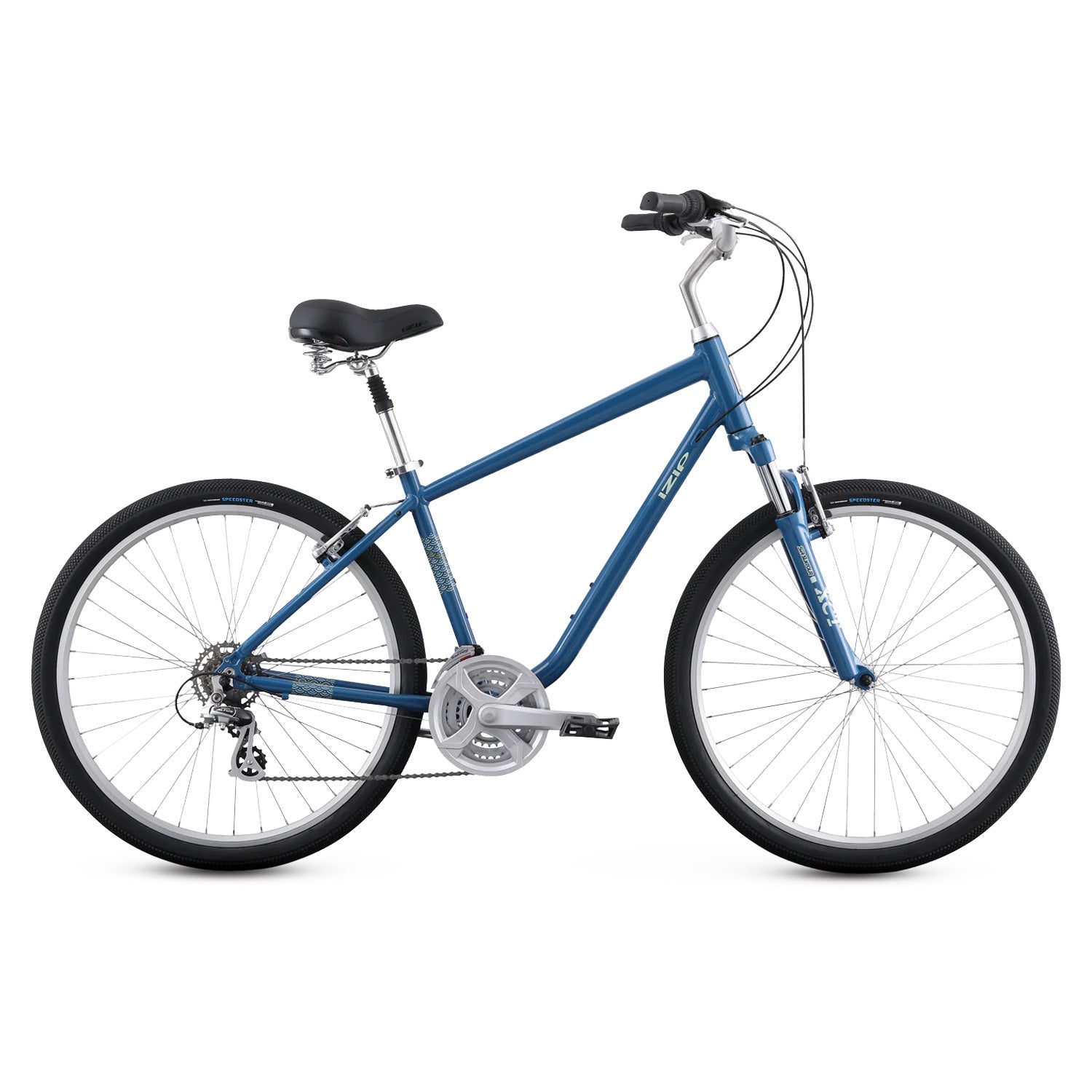iZip Zest Step-Thru 2022, Blue, bixbybicycles.com