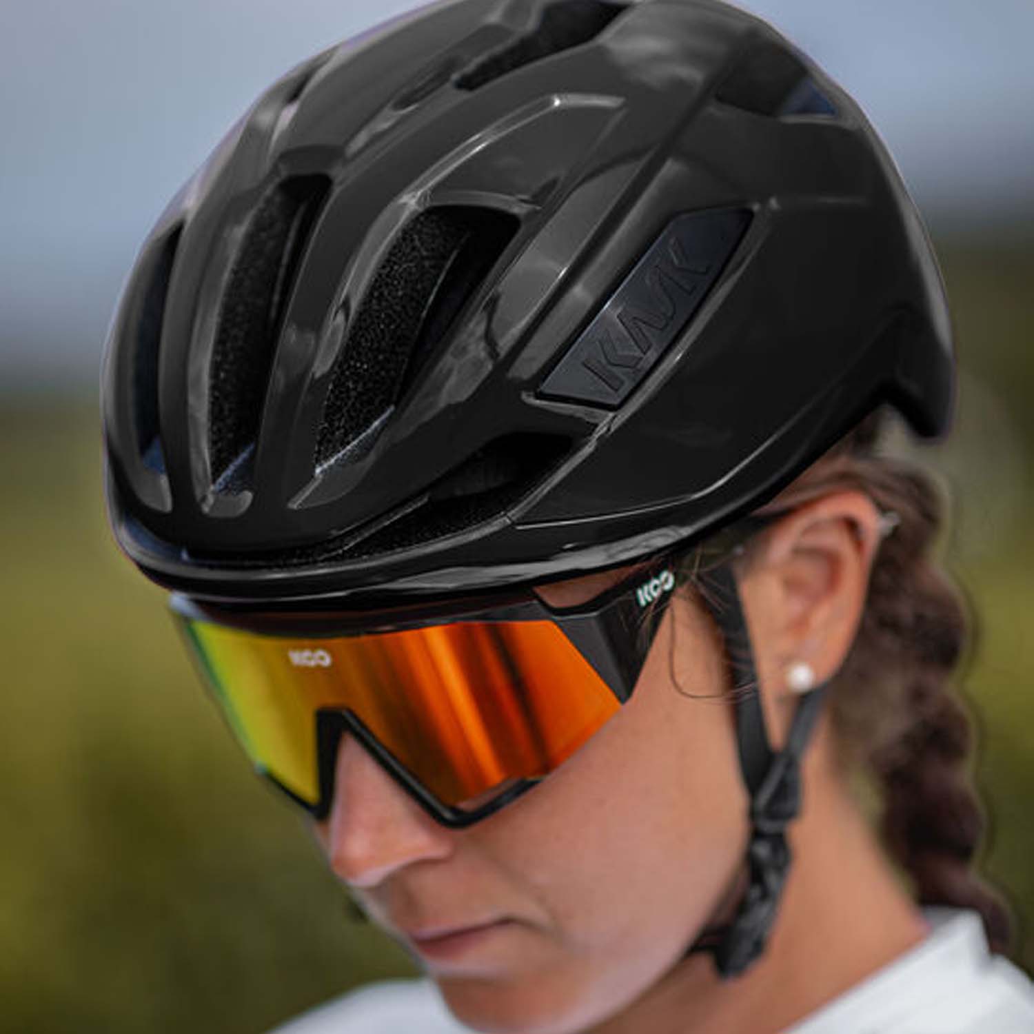 Kask Sintesi Black Road Helmet, bixbybicycles.com