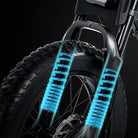 Macfox X1S Commuter E-Bike, 500W 48V, Black, bixbybicycles.com