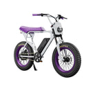MACFOX X1S x Bs.zay RIDERS  5' 2" - 6' 3", 500W 48V, White/Purple, Bixbybicycles.com