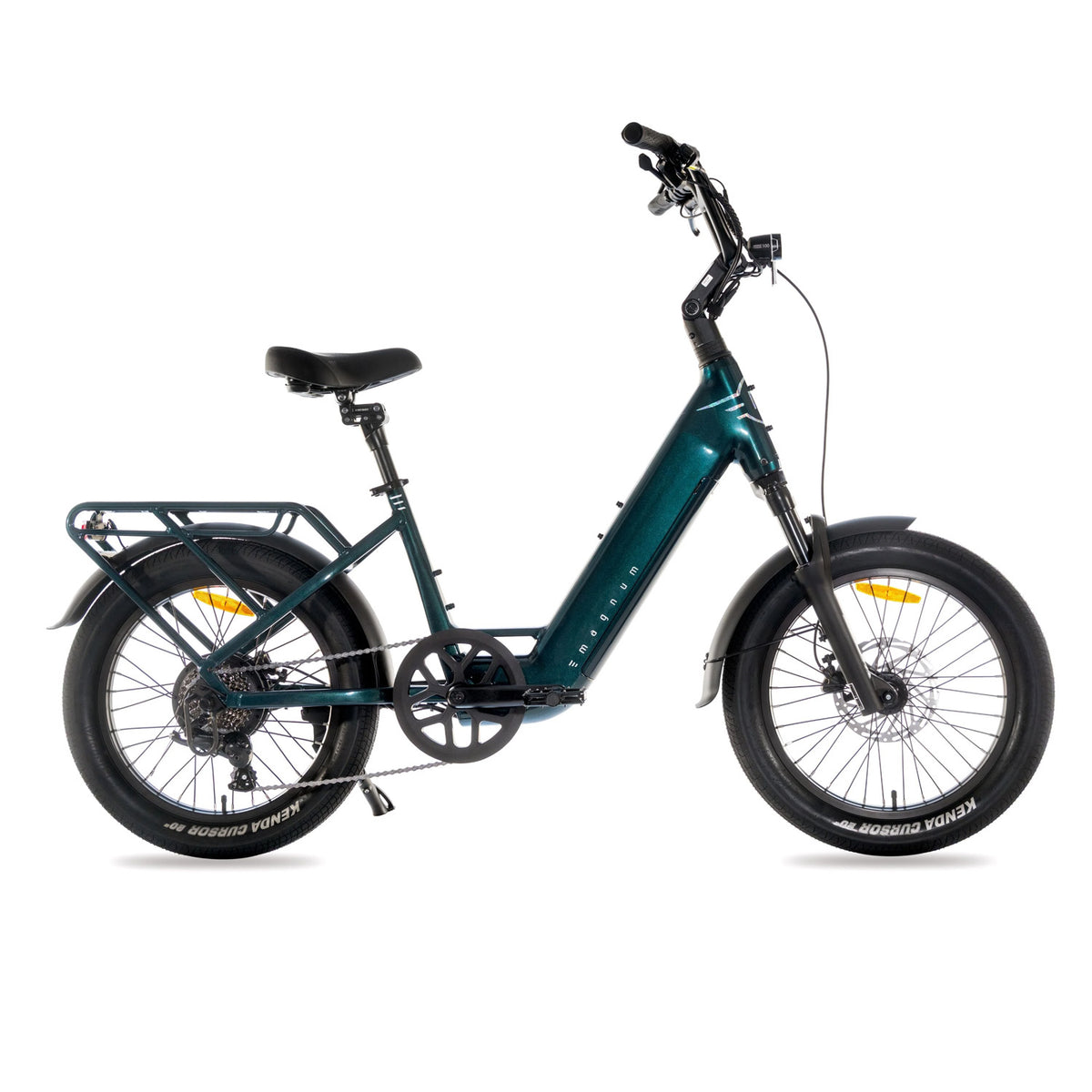2027 Magnum Pathfinder 2.0 E-Bike, 500 W, 14.5AH Green, Bixbybicycles.com